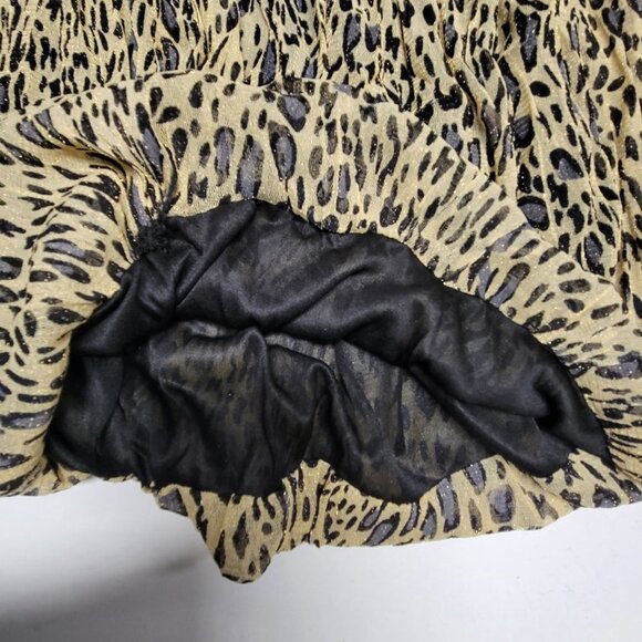 Light Cream Sparkly Glitter Mini Dress Size S or Petite - Picture 6 of 6